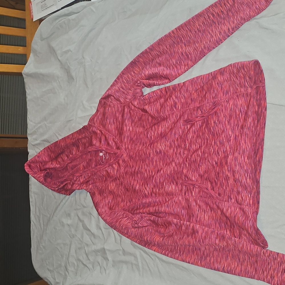 Tangerine hoodie size Large
